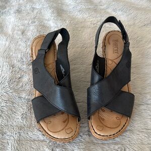 Born black wedges